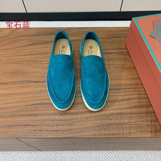 Loro Piana Smooth Leather Loafers Soft Lining Durable Outsole