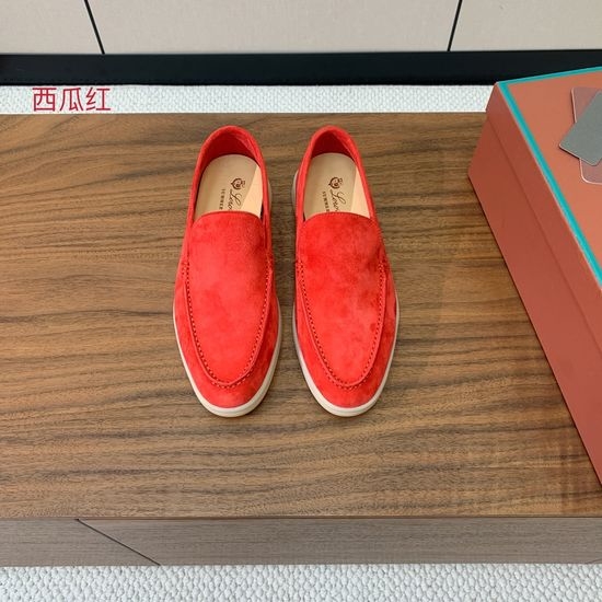 Loro Piana Smooth Leather Loafers Soft Lining Durable Outsole