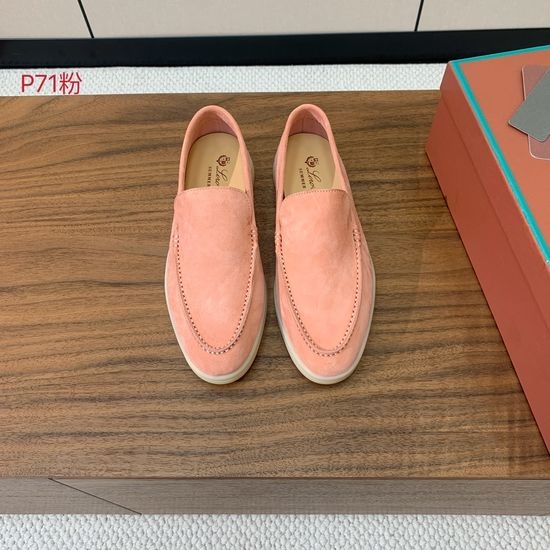 Loro Piana Smooth Leather Loafers Soft Lining Durable Outsole