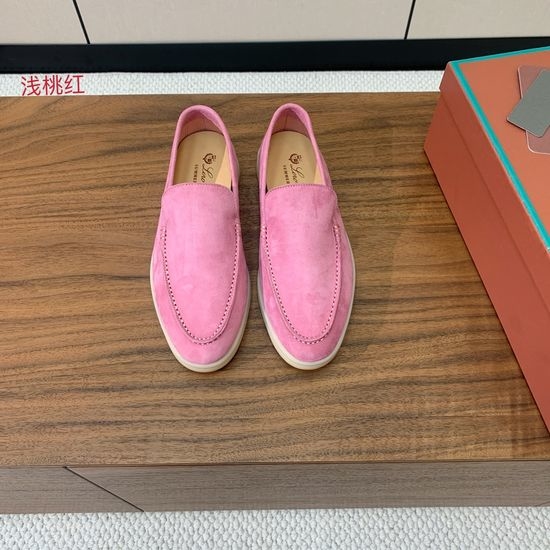 Loro Piana Smooth Leather Loafers Soft Lining Durable Outsole