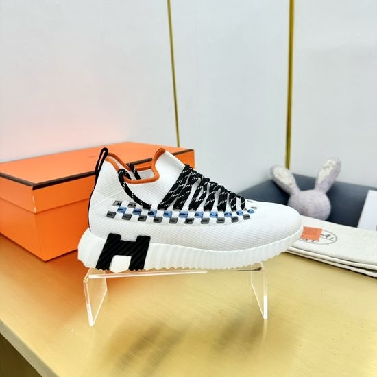 Hermes Classic Color Block Casual Comfortable Walking Shoes