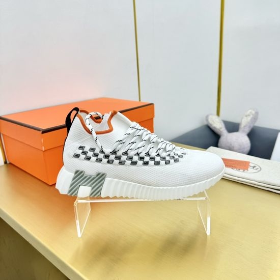 Hermes Classic Color Block Casual Comfortable Walking Shoes