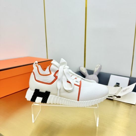 Hermes Classic Color Block Casual Comfortable Walking Shoes