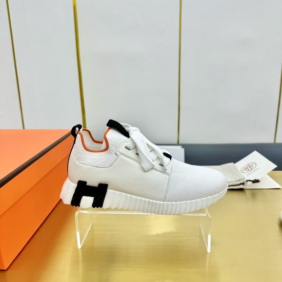 Hermes Classic Color Block Casual Comfortable Walking Shoes