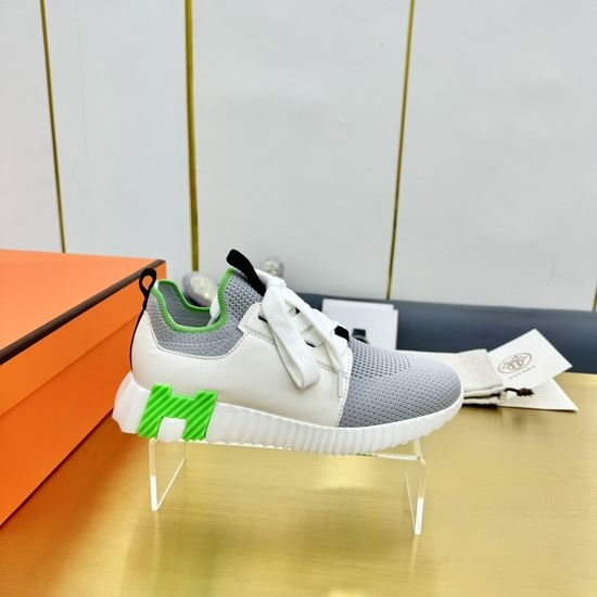Hermes Classic Color Block Casual Comfortable Walking Shoes