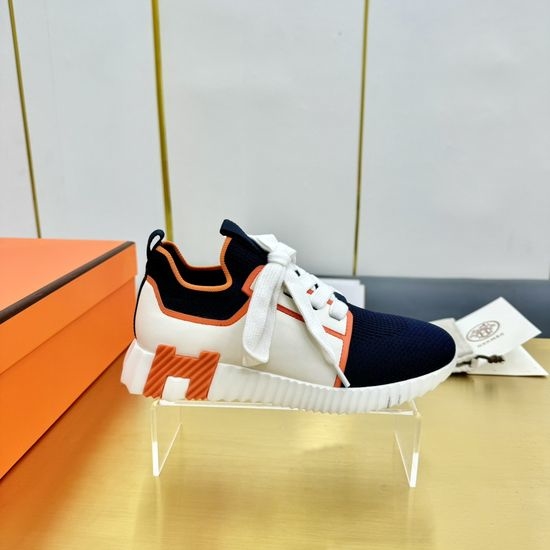 Hermes Classic Color Block Casual Comfortable Walking Shoes
