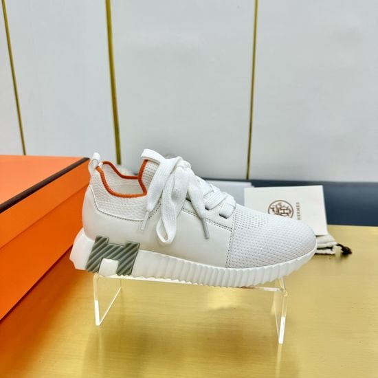 Hermes Classic Color Block Casual Comfortable Walking Shoes