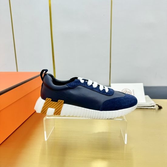 Hermes Premium Color Block Casual Athletic Sneakers