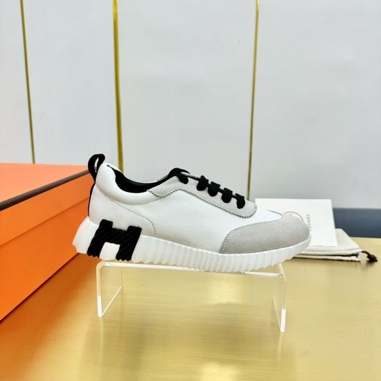 Hermes Premium Color Block Casual Athletic Sneakers