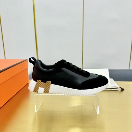 Hermes Premium Color Block Casual Athletic Sneakers