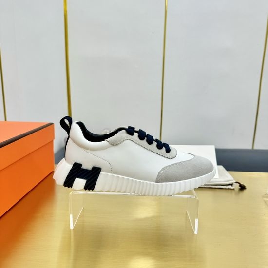Hermes Premium Color Block Casual Athletic Sneakers