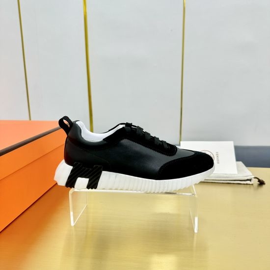 Hermes Premium Color Block Casual Athletic Sneakers