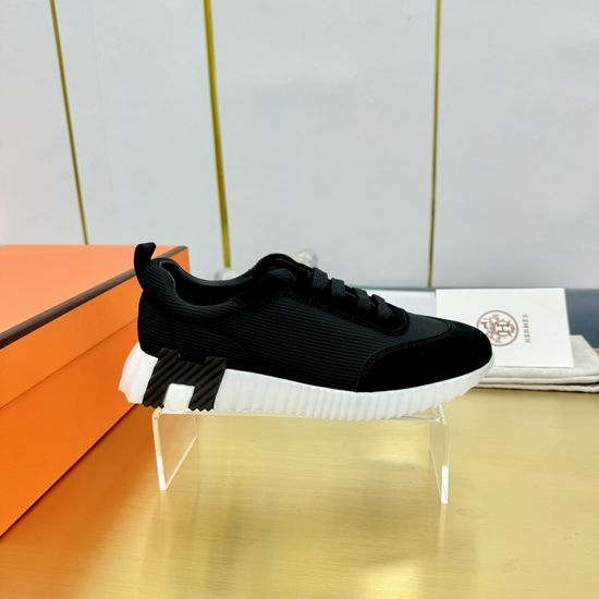 Hermes Classic Color Block Casual Comfortable Walking Shoes