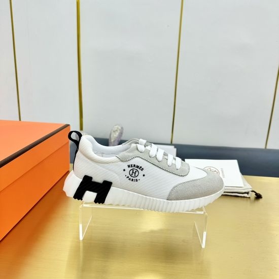 Hermes Classic Color Block Casual Comfortable Walking Shoes