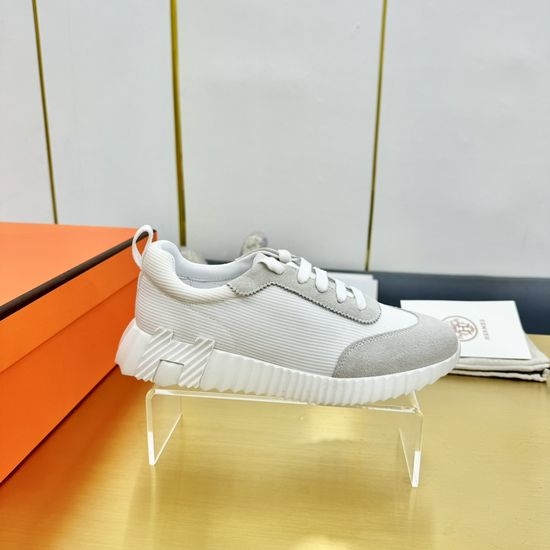 Hermes Classic Color Block Casual Comfortable Walking Shoes