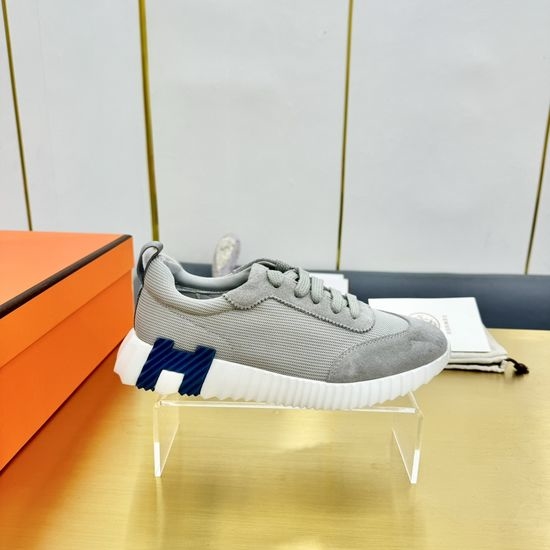 Hermes Classic Color Block Casual Comfortable Walking Shoes