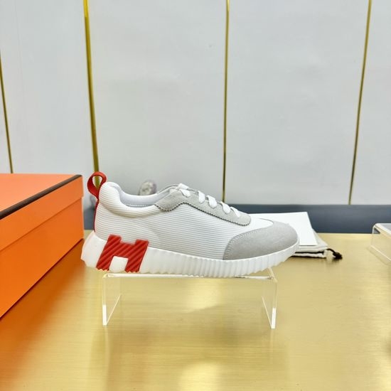 Hermes Classic Color Block Casual Comfortable Walking Shoes