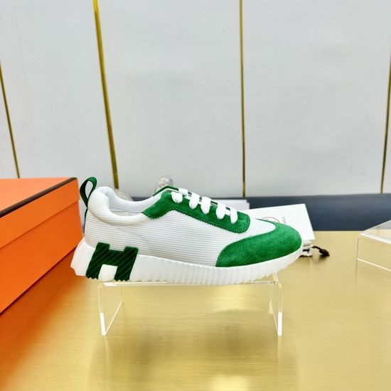 Hermes Classic Color Block Casual Comfortable Walking Shoes
