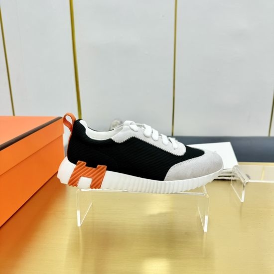 Hermes Classic Color Block Casual Comfortable Walking Shoes