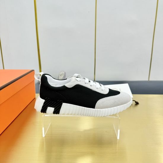 Hermes Classic Color Block Casual Comfortable Walking Shoes