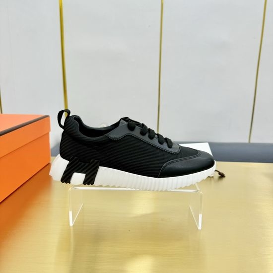 Hermes Classic Color Block Casual Comfortable Walking Shoes