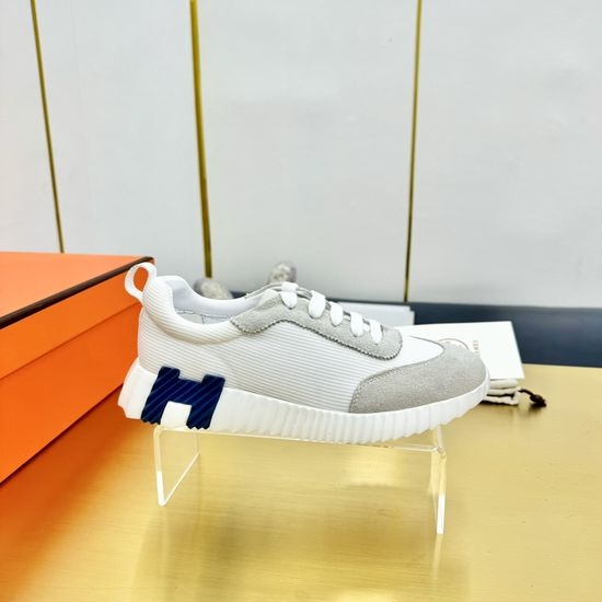 Hermes Classic Color Block Casual Comfortable Walking Shoes