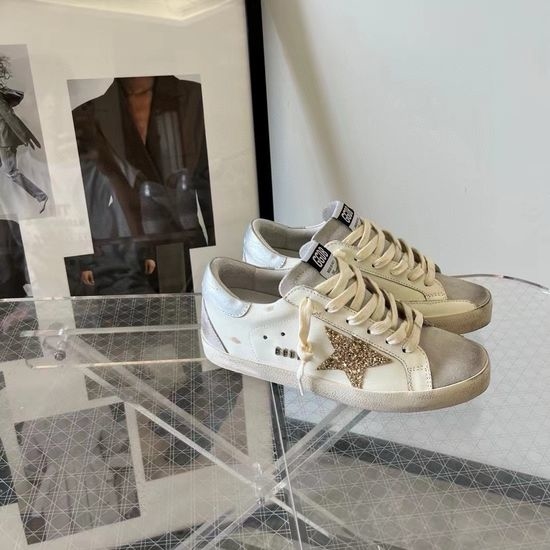Golden Goose GGDB Premium Hand Distressed Fashion Casual Sneakers with Height Increase Insole