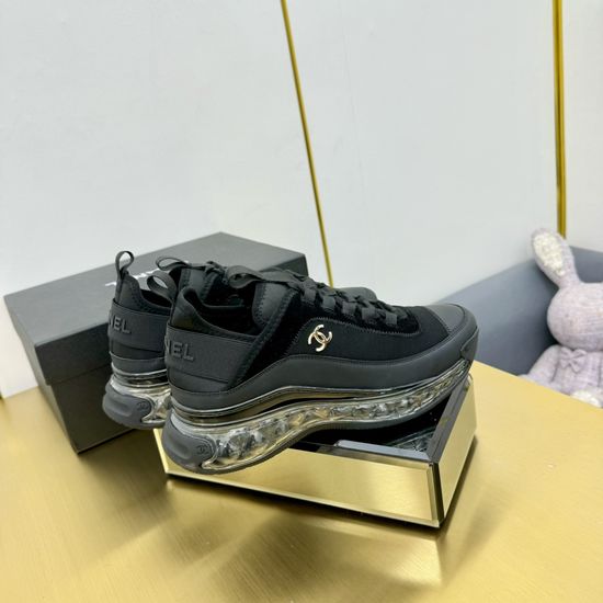 Chanel Premium Leather Casual Walking Sneakers For Daily Wear