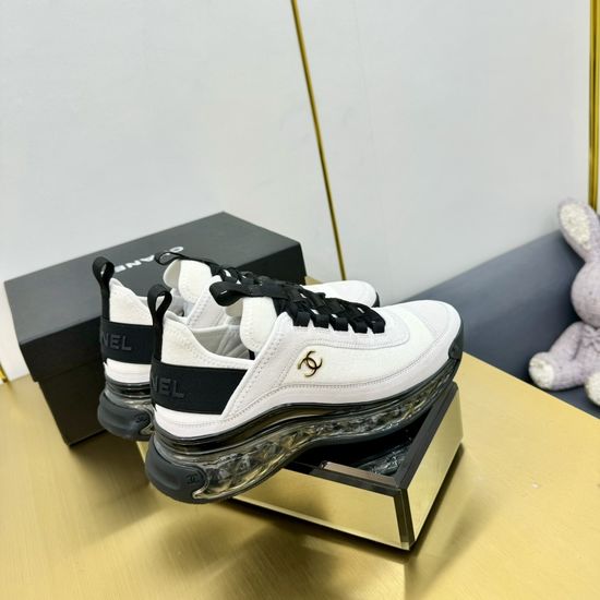 Chanel Premium Leather Casual Walking Sneakers For Daily Wear
