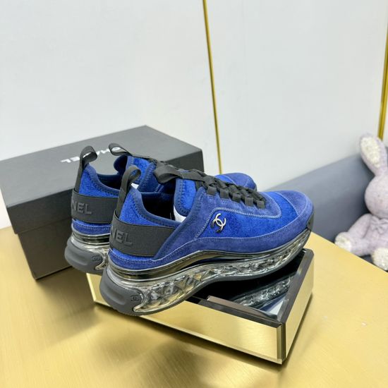 Chanel Premium Leather Comfortable Casual Sports Sneakers
