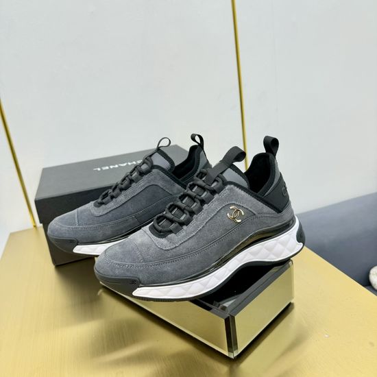 Chanel Premium Leather Casual Walking Sneakers For Daily Wear