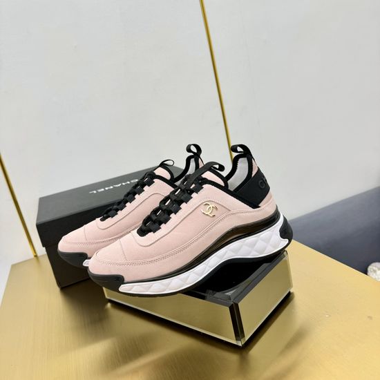 Chanel Premium Leather Casual Walking Sneakers For Daily Wear