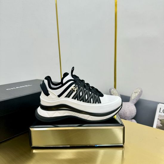 Chanel High Quality Embroidered Casual Sports Shoes for Daily Use