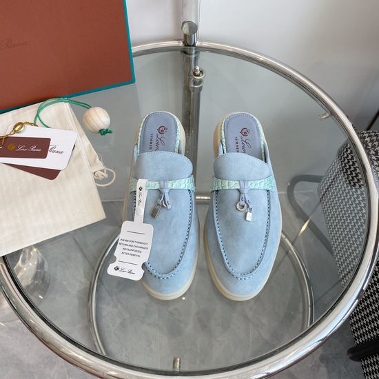 Loro Piana Premium Classic Mules Loafers High Quality Comfortable Shoes