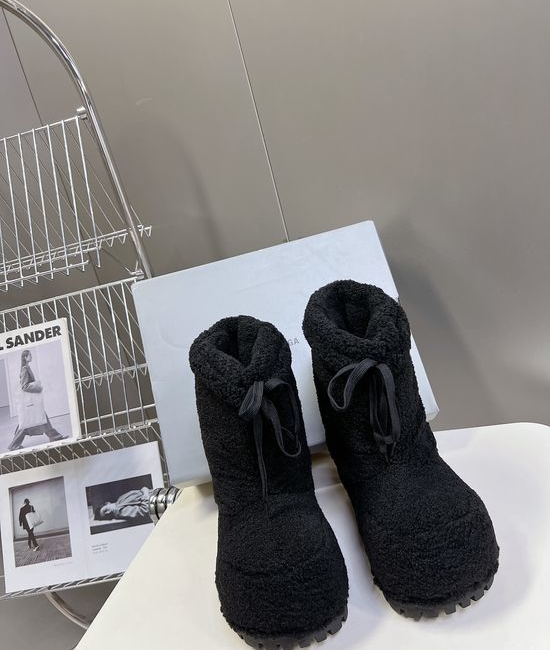 Balenciaga Warm Non-Slip Winter Snow Boots for Outdoor Wear