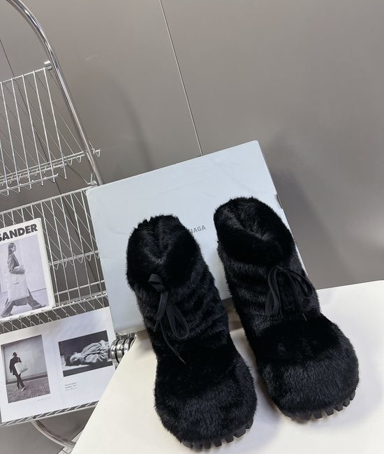 Balenciaga Warm Non-Slip Winter Snow Boots for Outdoor Wear