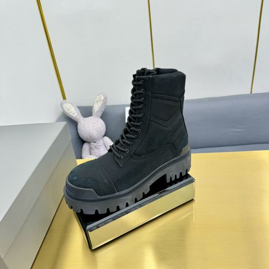 Balenciaga Genuine Leather Casual Sneakers Soft Sheepskin Interior