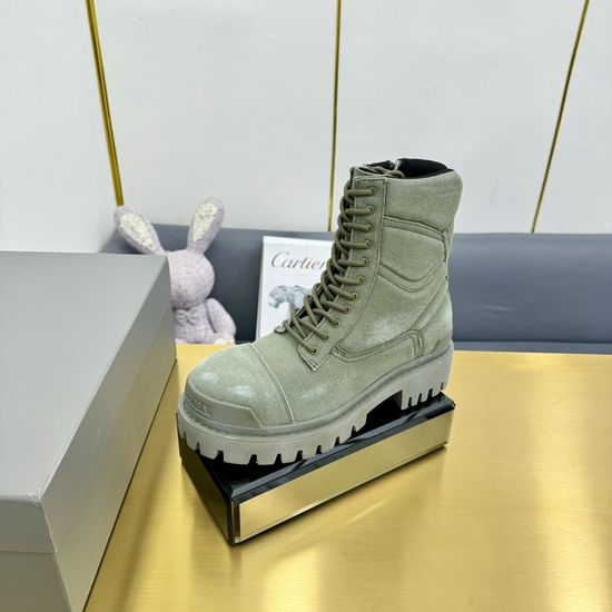 Balenciaga Genuine Leather Casual Sneakers Soft Sheepskin Interior