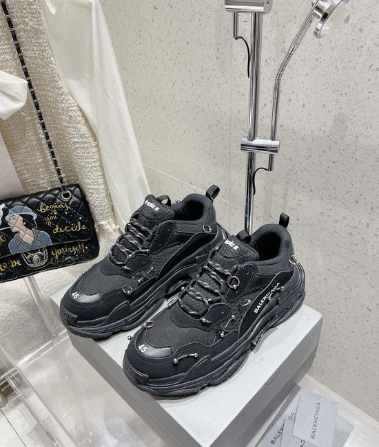 Balenciaga Retro Chunky Sole Casual Platform Sneakers