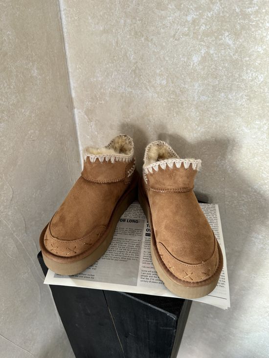 UGG Shearling Snow Boots Lightweight Non-slip Warm Casual Footwear