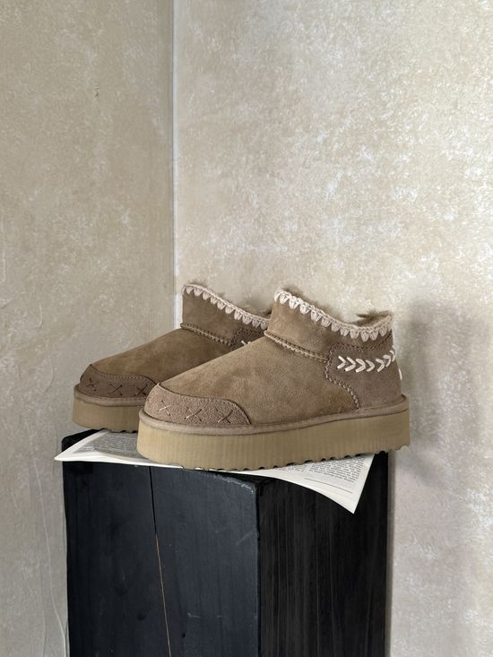 UGG Shearling Snow Boots Lightweight Non-slip Warm Casual Footwear