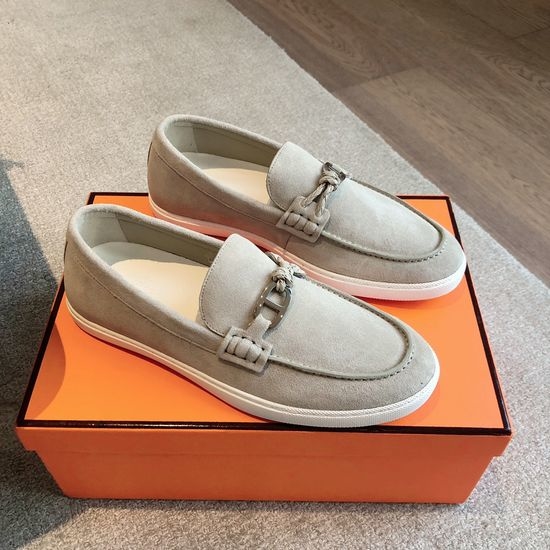 Hermes Classic Retro Comfortable Lace Up Casual Sneakers