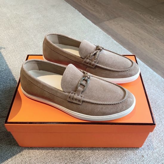 Hermes Classic Retro Comfortable Lace Up Casual Sneakers