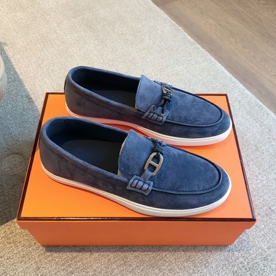Hermes Classic Retro Comfortable Lace Up Casual Sneakers