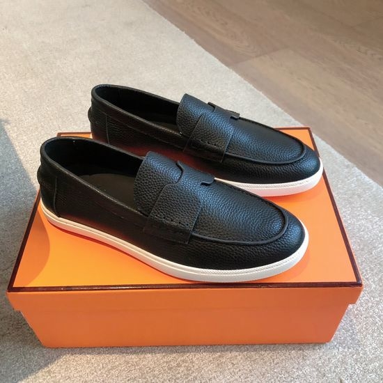 Hermes Classic Retro Comfortable Lace Up Casual Sneakers
