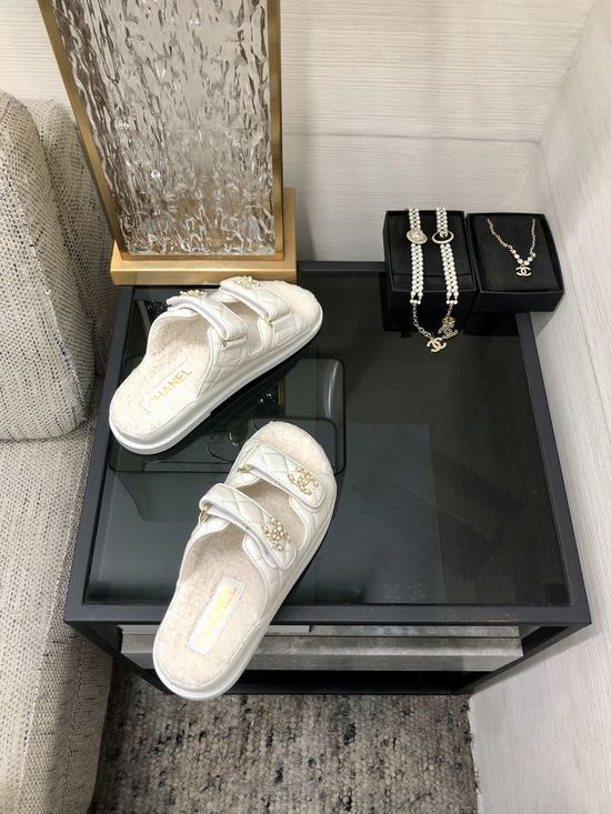 Gucci Premium Velcro Slippers with Genuine Sheepskin Lining
