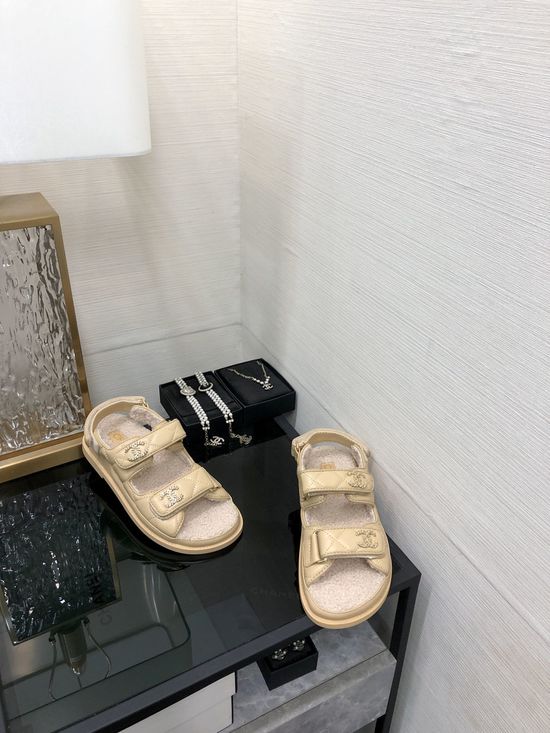 Gucci High-Quality Velcro Strap Sandals with Warm Lining