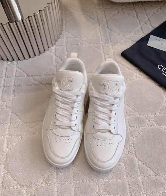 Celine Classic Color Matching Leather Casual Skate Shoes