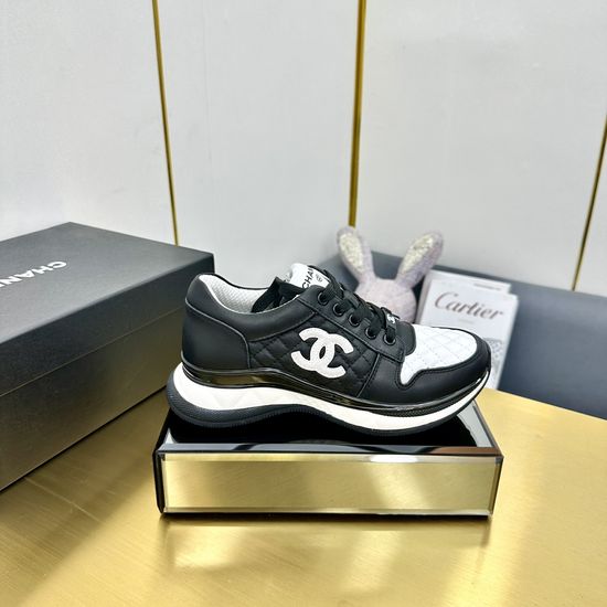 Chanel Classic Embroidered Casual Sneakers Versatile Comfort Footwear