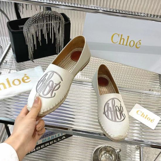 Chloe Embroidered Espadrilles Comfortable Casual Lightweight Shoes